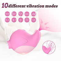 G-Punkt & Klitoris-Vibrator mit Leckzungen-Massagegerät Sexspielzeug mit Leck- und Vibrationsmodi für Sexuelles Vergnügen OEM-Fabrik