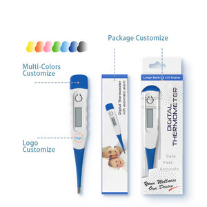 批发价格OEM带液晶显示器婴儿儿童成人口腔直肠腋窝使用临床医院数字温度计 - Product Image 1