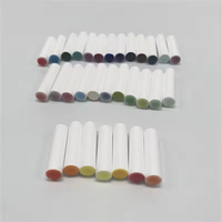 Tige de parfum montée sur voiture en céramique poreuse émaillée bâtons de diffuseur de parfum automatique pince pour évent de voiture mèches de recharge de désodorisant