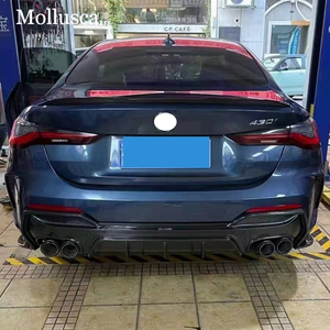 Difusor Trasero de Fibra de Carbono Estilo 3D para Serie 4 G22/G23, Lip Trasero para Parachoques, 2020-2025 - Product Image 6