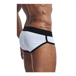 Men Short Briefs Long Leg Male Boxer Elastic Brief Oem Men's Boxers Sexy Briefs Men Sexy Underwear