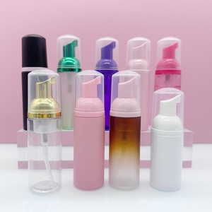 Botella de Plástico Transparente Blanca/Negra/Azul Cobalto de 100 ml con Bomba de Espuma para Limpiador Facial, en Oferta - Product Image 1