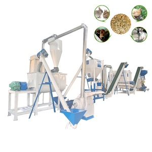 Machine de moulin à granulés professionnelle 220V nouvelle condition pour la fabrication d'aliments pour volaille de poulet de porc de vache pour la volaille de poulet de porc de vache - Product Image 1