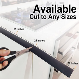 Т-образная силиконовая резина кухонная плита со счетчиком зазора крышка наполнителя маслостойкая и грязестойкая газовая плита зазор мягкая уплотнительная лента - Product Image 3