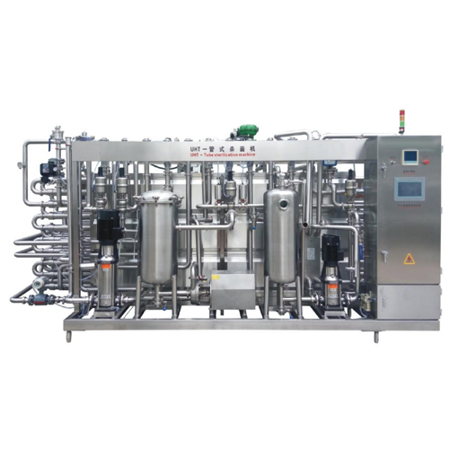 Full Automatic 1500L/H Tubular Type Fruit Jam UHT Sterilizer
