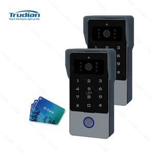 Trudian Home Tuya vidéo anneau caméra sonnette IP <span class=keywords><strong>interphone</strong></span> <span class=keywords><strong>interphone</strong></span> porte sonnette caméra avec moniteur Wifi et cloche - Product Image 2