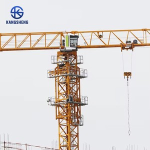Grúa Torre Plana China 6515 de 10 Toneladas de Capacidad para Obras de Construcción, de Segunda Mano - Product Image 1