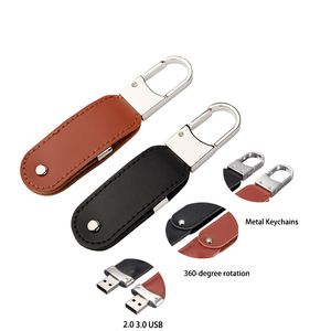PU da Xoay <span class=keywords><strong>USB</strong></span> <span class=keywords><strong>Memory</strong></span> Stick với kim loại <span class=keywords><strong>Keychain</strong></span> biểu tượng tùy chỉnh <span class=keywords><strong>USB</strong></span> Flash Drive cho khuyến mại Pendrive Quà Tặng - Product Image 1