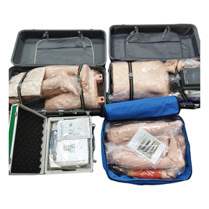 Pengajaran sains medis Model maneken pelatihan <span class=keywords><strong>CPR</strong></span> AED pertolongan pertama resusitasi cardioid edukatif dengan perangkat lunak - Product Image 2