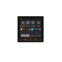 Nouveau Panneau Tactile Intelligent KNX 2025 de 4 Pouces en Verre, Compatible Wi-Fi, Smart Life, 8 Interrupteurs, 2 Gangues, 2 Voies, IP20, Luxe Moderne, Basse Tension 30V