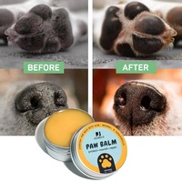 Baume Naturel Revitalisant pour Pattes de Chien Marque Blanche – Nourrit, Protège et Répare les Pattes Endommagées – Hydratant Apaisant pour Coussinets de Chien