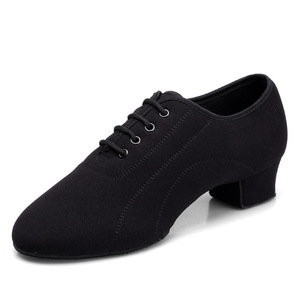 Scarpe da <span class=keywords><strong>Ballo</strong></span> Latino Nere per Danza Moderna per Bambini e Adulti - Product Image 1