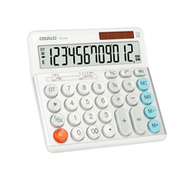   Calculatrice numérique 12 chiffres, clavier PC, grand écran, calculatrice de bureau, alimentation solaire, nouveauté 2024, fournitures de bureau les plus vendues
