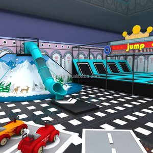 Equipo de Juegos Interior con Temática de Dulces, Set de Juegos Suaves Comerciales para Niños con Tobogán y Elementos de Escalada - Product Image 4