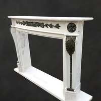 Classique Antique Design Moderne Nature Sculpture Intérieur Décor Marbre Pierre Cheminée Surround