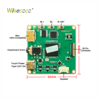 Module d'écran OLED à écran tactile Oncell de 7 pouces à haute luminosité 1920*1080 MIPI AMOLED Compatible avec Raspberry Pi