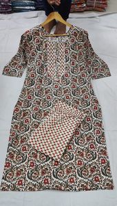 Pantalones Kurtis con estampado de algodón de diseñador más vendidos para mujer, ropa de fabricante y proveedor indio - Product Image 6