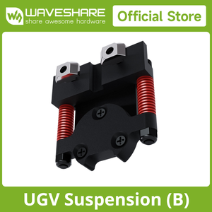 Suspension UGV (B) Waveshare, ressort compact tout en métal haute résistance, capacité de charge de 3 kg, adapté aux moteurs à moyeu DDSM210 DDSM400 B645 - Product Image 2