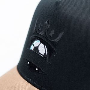 Casquette de baseball personnalisée à 5 panneaux avec logo brodé, réglable, en sergé, pour équipes sportives et casquettes de football - Product Image 5
