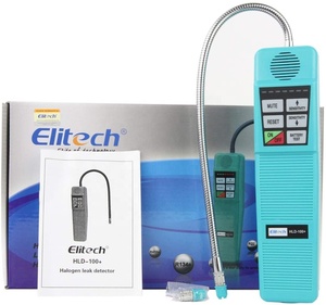 Elitech detector de vazamento, detector de vazamento, refrigerante, ac, sniffer, testador de gás de halogênio automotivo, HLD-100 + hvac - Product Image 2