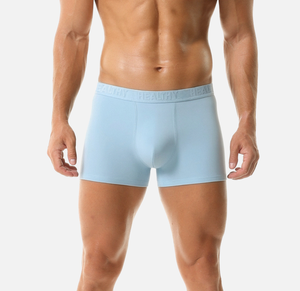 Calzoncillos bóxer de punto de fibra de bambú <span class=keywords><strong>para</strong></span> <span class=keywords><strong>hombre</strong></span> con refuerzo de seda, antibacterianos, transpirables, de tiro medio, <span class=keywords><strong>ropa</strong></span> <span class=keywords><strong>interior</strong></span> cómoda <span class=keywords><strong>para</strong></span> la cintura - Product Image 1