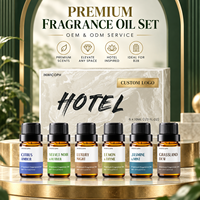 Huile parfumée personnalisée pour diffuseur de voiture, huile de parfum longue durée pour voiture, désodorisant d'air pour voiture, approvisionnement en gros, coffret cadeau d'arômes inspirés des hôtels