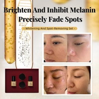 Ensemble de soins de la peau blanchissants de marque privée OEM pour le traitement de l'hyperpigmentation des taches brunes ensemble de soins de la peau à la vitamine C anti-taches brunes