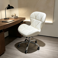 Chaise de bureau moderne à hauteur réglable avec base en acier inoxydable, fournie directement par les fabricants de mobilier commercial