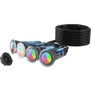 Luz Subacuática para <span class=keywords><strong>Piscina</strong></span> <span class=keywords><strong>de</strong></span> 1.5 Pulgadas con Certificación ETL, IP68 Impermeable, RGBW con Cambio <span class=keywords><strong>de</strong></span> Color, Sin Nicho, Compatible con Pentair - Product Image 1