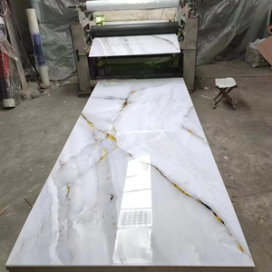 Soteng bán buôn Hot Phong Cách tấm Tường PVC tấm Tường Nội Thất PVC Trần tấm Tường UV tấm đá cẩm thạch UV Hội Đồng Quản Trị - Product Image 1