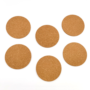 Tappetino in Sughero Rotondo Ecologico per Scrivania 100*3mm, Sottobicchieri Personalizzati Antiscivolo in Sughero - Product Image 4