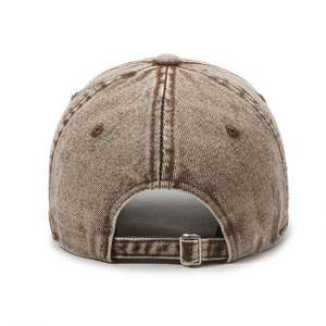 Gorra de Béisbol de Mezclilla para Mujer, Protección Solar, Estilo Duckbill, Lavada, Color Sólido, Gorra Moderna para Hombre - Product Image 2