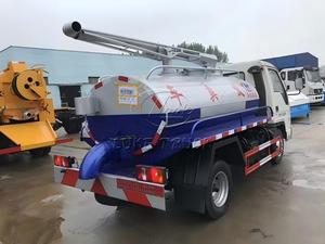 Camión de Succión de Aguas Residuales FOTON 4×2 de 3m³, con Brazo Giratorio y Función de Descarga Hidráulica Opcionales, para Limpieza de Tanques Sépticos Agrícolas - Product Image 6