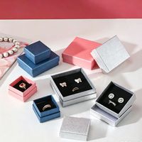 Scatola Rigida su Misura in Due Pezzi con Coperchio e Base per Confezioni Regalo di Gioielli, Fornitura Diretta dalla Fabbrica