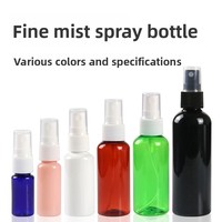 Flacon pulvérisateur de parfum 10ml 20ml 30ml 50ml 60ml 100ml, flacon rechargeable, flacon pulvérisateur d'hydratation faciale en PET avec sérigraphie