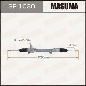 Manuale Operativo dello Sterzo SR-1030 MASUMA, Guida Utente, Controllo Funzioni, Principio di Funzionamento, Meccanismo dello Sterzo - Product Image 2