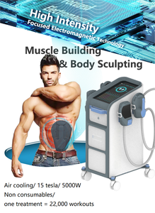 Dispositivo de Adelgazamiento Corporal Slim Body Slimming Device de 5000W EM 15 Tesla con Certificación CE, 4 Manijas para Entrenamiento de Músculos Abdominales y Glúteos - Product Image 6