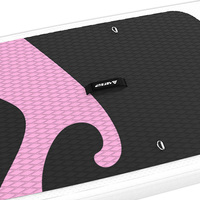 Planche de paddle gonflable rose personnalisée 10,6'x33"x6" avec technologie Drop Stitch, écologique et portable pour votre marque