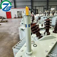 50kva 10kv 11kv 415v 480v 440v 110v 60Hz Üç Fazlı Dış Mekan Tam Bakır Yağlı Tip Güç Trafosu ZM-S22