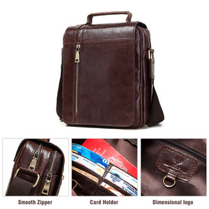 Borsa a <span class=keywords><strong>Tracolla</strong></span> HUMERPAUL in Vera Pelle, Borsa Messenger da <span class=keywords><strong>Uomo</strong></span>, Borsa a <span class=keywords><strong>Tracolla</strong></span> Maschile di Alta Qualità - Product Image 4