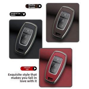 Housse de clé pour Hyundai Tucson L 2022-2023, nouvelle coque de protection en métal pour clé de voiture Tucson L de cinquième génération, protection B - Product Image 4