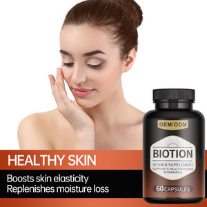 100% naturale capsule di biozione integratori per capelli e pelle biotina integratore per capelli - Product Image 3
