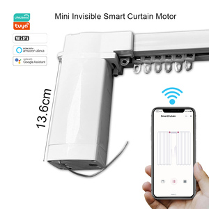 LifeLibero Tuya Smart WiFi Mini Curtain Drive, application de contrôle <span class=keywords><strong>à</strong></span> distance <span class=keywords><strong>pour</strong></span> rideaux automatisés, compatible avec Alexa et HomeKit - Product Image 5
