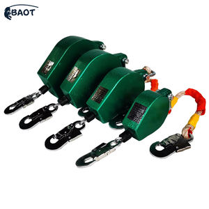 Antichute manuel auto-rétractable 3m à 50m dispositif de sécurité anti-chute outil de protection des bords - Product Image 3