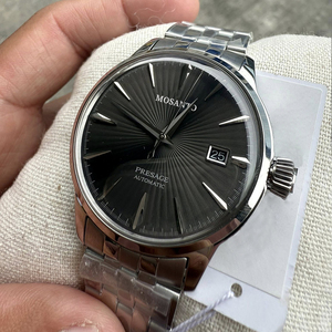 นาฬิกา Seikot 5 สแตนเลสสตีล รุ่น <span class=keywords><strong>Black</strong></span> Cocktail <span class=keywords><strong>Series</strong></span> โครงสร้างโปร่งใส ระบบอัตโนมัติ กันน้ำ 100 เมตร สำหรับผู้ชาย สไตล์ธุรกิจและกีฬา - Product Image 2