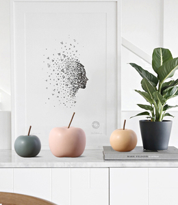 Modern Macaron Color Ceramic Fruit <strong>Apple</strong> Ornament <strong>Home</strong> Decor Tabletop Easter Birthday Wedding <strong>Accessory</strong> - Product Image 6