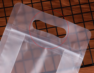Frosted Self-sealing Food Grade <b>Transparent</b> Recyclable PE Ziplock <b>Bag</b> with Three-dimensional Design for Supermarket Use - Product Image 6