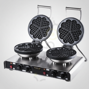 Kitchbox-Gaufrier à fleurs industriel et commercial (lot de 2) - Product Image 1