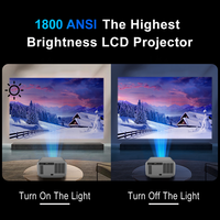 Projecteur 4k 3d Nouveau projecteur vidéo mobile Everycom Cubelite E1 Projecteur intelligent de cinéma 4k 3d Projecteur à courte portée 1080p