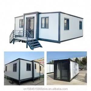 Maison extensible de 40 pieds avec trois chambres à coucher et un design original en Chine, dotée d'un mur-rideau en verre, disponible pour la personnalisation - Product Image 6